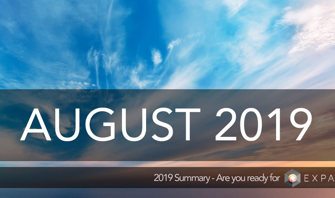 August 2019 – Summary